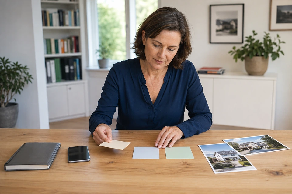 Symbolische Vorbereitung mehrerer Rückmeldungen zu Immobilienkontakten